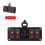 LED Digital Voltmeter 12-24V Circuit Control Car  Panel Dual USB Port Outlet Combination 5