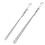 2 PCS Wire Pulling Grip Mesh Cable Pulls Metal Cable Puller Socks Wire Pulling Tools Wire Grip Flexible Snap 1