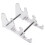 Keyboard Display Stand Transparent Acrylic Keyboard Stand for Computer Keyboard Holder Layer Rack Keyboard Tray 1