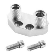 Zilverkleurige AC-Compressoradapter Montageset voor AC-Compressor Snelkoppeling