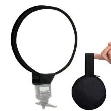 30cm Portable  Round Studio Softbox Photography Flash Diffuser Softbox