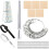 14Pcs Ring Sizer Measuring Tool Kit, RingSizing Mandrel, Ring Sizes Belt, Wiping Cloth, Ring Size Adjuster, Etc. 1