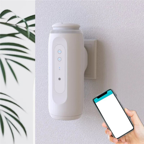 Waterless Essential Oil Wall Plug Aroma Oil Diffuser Cool Mist Electric Scent Machine   Control EU Plug 2