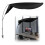 Adjustable Office Cubicle Desk Shade,Blocks Light and Visual Distractions,Extra-Large Portable Shade 2