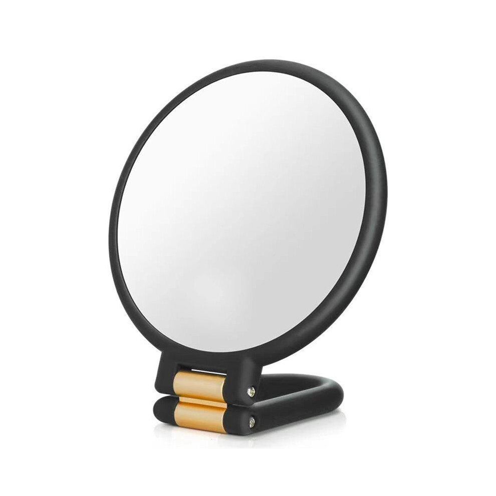 Makeup Magnifying Mirror Travel Hand Mirrors with Handle - Double Side Handheld Mirror with Adjustable Handle/Stand 30x