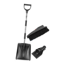 3in1 Snow Shovel Multi-Functional Extendable Snow Removal Shovel Vehicle Snow Removal Shovel Quick-Release Assembly A