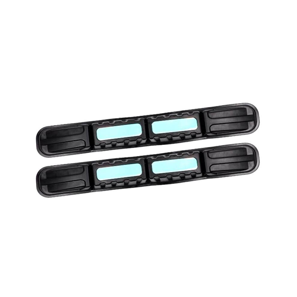 Anti-Collision Patch Bumper Guard Strip 9.6" X 0.45" Universal Reflective Car Door Guards 2 Pcs 6031119589722