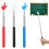 3Pcs Stainless Steel Telescopic Finger Reading Stick Extendable Teacher Pointer Stick for Classroom & Presentations 6