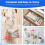 3Pcs Stainless Steel Telescopic Finger Reading Stick Extendable Teacher Pointer Stick for Classroom & Presentations 1
