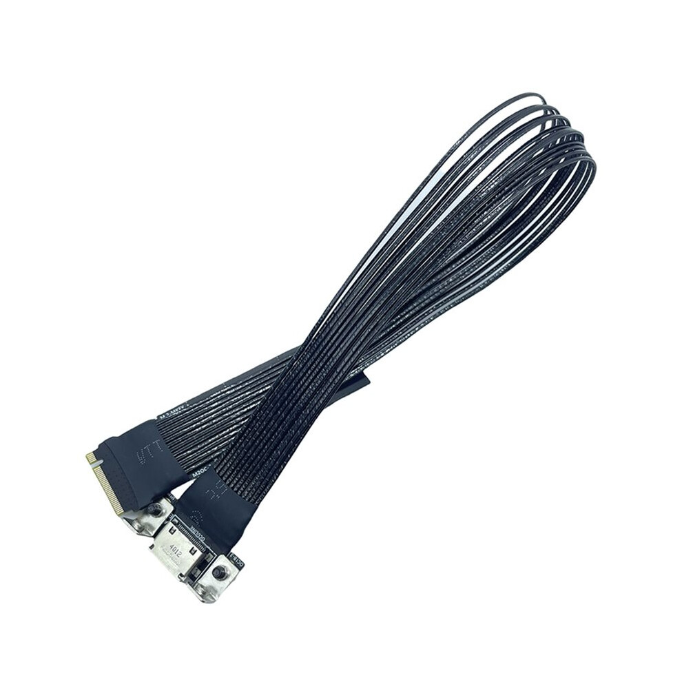 Pci-E M.2 To Oculink 4I Extension Cable For Nvme M Key To Sff8611 Adapter Pcie 4.0 X4 6032244115909