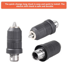 2.0 to 13mm Keyless Drill Chuck Converter Long Chuck Adapter for GBH2-26DFR GBH2-28DFV 4-32DFR Electric Hammer Drill
