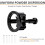 WDT Tool Espresso Coffee Stirrer Distributor Adjustable Depth Espresso Stirrer Tool Rotary Coffee Powder Tool 58mm 5