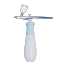 Oplaadbare Draadloze Airbrushcompressor, Autohandheld, Draagbare Draadloze Luchtborstel voor Kunstmake-, Wateraanvulling