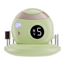 Electric Nails Cutter Nails Trimmer Nails Light Automatic Nails Cutter Nails File Fingernail Cutter for Seniors Green