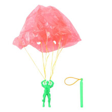 Plastic Uitwerpen van Parachute Speelgoed Buiten Soldaat Hand Gooien Parachute Speelgoed voor Kinderen Jongens Meisjes Geschenken