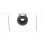 Billiard Exerciser Trainer,Pool Cue Billiard Training Equipment Balancer for Pool Billiard Snooker Aimings Practice Tool 2