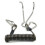 Double  Dive  Rafting Hook Stainless Steel  Hook Spiral Coil Spring Cord Dive Safety Accessory - Black 1