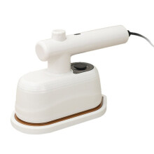 2 in 1 Travel Iron with Steam, 180 Rotatable Handle, Fast Heating, Large Panel, All-Fabric Wrinkle Removal US Plug