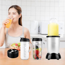 Pour Gobelets et Lames de Mixeur , Gobelet de 650 Ml avec Couvercle à Charnière, Lame en Croix, pour 250 W MB1001