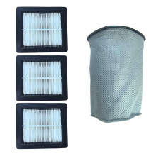 4PCS Micro Cloth Filter Bag & Filter Set for ProTeam Backpack Vacuum Super Pro 10 / GoFit 10 Replacement Parts