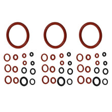 3Set Coffee O-Ring Seal Kit Coffee Machine Extraction Brewer Water Tank Sealing Ring Brewing Group Spout Connector