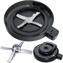 Outer Bowl Lid and 301 Paddle for NC301 Ice Cream Maker,Reusable Creami Replacement Accessories