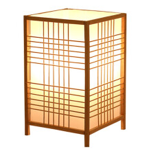 Bamboo Weaving Bamboo Handicrafts Minimalist Bedroom Study Desk Small Book Lamp Bedside Table Desk Lamp Japanese Book