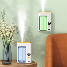 Diffuseur D'Arômes Intelligent, Purificateur D'Air, Affichage Numérique, 5 Vitesses, Fixation Murale, à Poser, Chargement USB, Salon