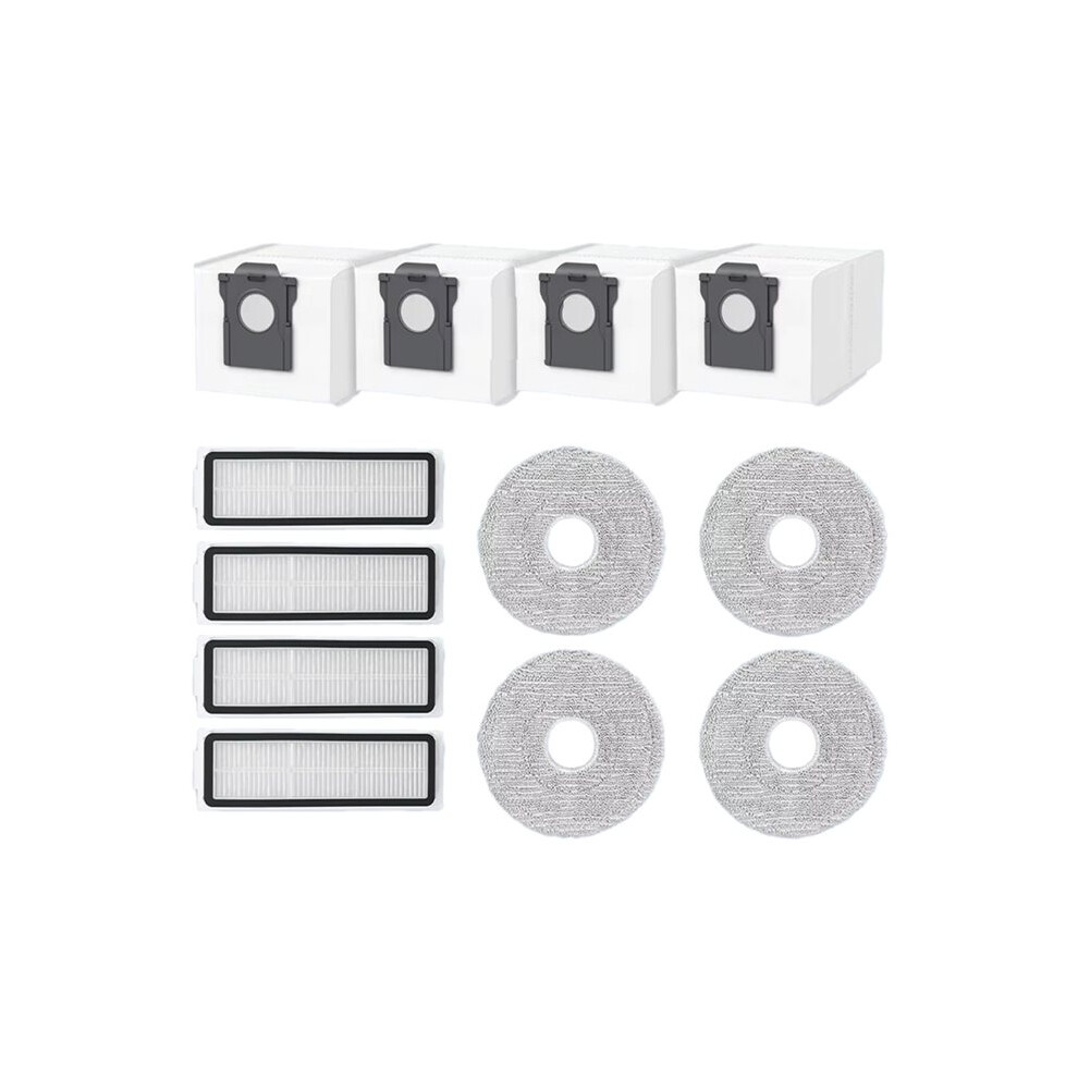 Accessories For Cecotec Conga X100 / X100 X-Treme )Replacement Parts Hepa Filter Mop Cloth Dust Bag 4712412541687