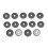 14 PCS Cleaning Rag for  RCV5  Vacuum Cleaner Accessories 5