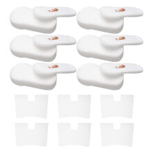 HZ2002 Filter 6er-Pack für  für Vertex UltraLight DuoClean PowerFins Akku-Stielstaubsauger