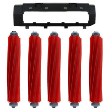 Main Brush Cover Rubber Main Brush Replacement for  Q Revo,Qrevo MaxV,Qrevo S,Qrevo Pro,QV 35A,Qrevo  Vacuum