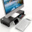 Monitor Stand Riser, with Foldable, Height Adjustable Computer Stand, Desk Shelf Riser with Storage Drawer &Tablet Phone 3