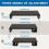 Monitor Stand Riser, with Foldable, Height Adjustable Computer Stand, Desk Shelf Riser with Storage Drawer &Tablet Phone 5