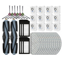 For T10 / X1 Replacement Side Brush HEPA Filter Mop Pad Dust Bag Spare Parts Accessories