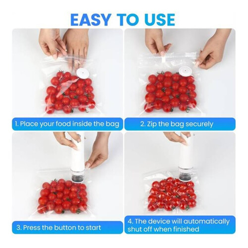 Vacuum Sealer Machine with Visible Water Tank 30 Reusable Bags 1