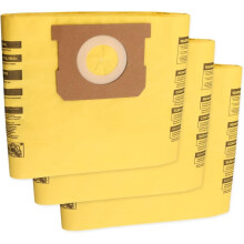 3 Pack 91964 Bags 4 Gallon Type D High Efficiency Vacuum Filter Bags for Shop-Vac 4 Gallon All-Around Wet/Dry Vacs