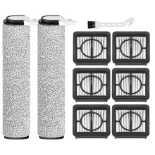 Roller Brush & Filter Replacement Kit, Compatible with Truclean W20/2C/4C/2 Lite -Wet and Dry Vacuum Cleaner Accessories