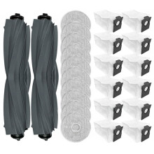 For Mova E40 Ultra Accessories Main Brush Filter Dust Bag Mop Cloth Replacement Parts Kit