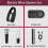 Rechargeable Electric Wine Bottle Opener, 5-in-1 Automatic Corkscrew Set 8