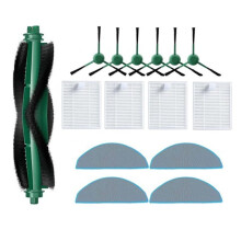 15PCS for 105 Vac / 105 Combo / 105 Combo+ / 104 Combo /Q052 Spare Parts Vacuum Brush Filter Mop Cloth