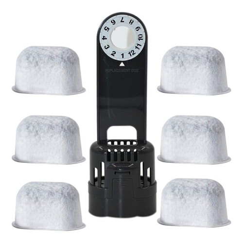 Replacement Charcoal Water Filter Cartridges with  Kit Combo for  Single Brewing System
