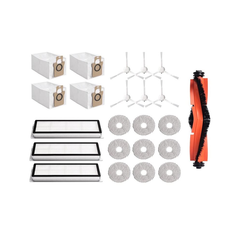For X10+ X10 X20+ X20 For L10s Ultra / S10 Pro Vacuum Part Dust Bags Filter Mop Main Side Brush 6032010362582