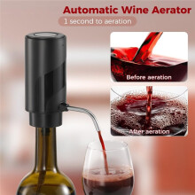 Electric Bottle Pump Dispenser Touchless Automatic Beverage Pourer for Whisky, Alcoholic Drinks &More,USB Rechargeable