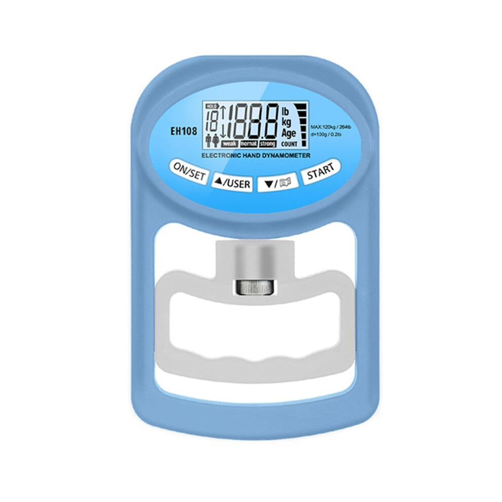 Grip Strength Tester 265Lbs/120Kg Digital Hand Dynamometer Grip Strength Meter Usb Lcd Screen, Tauoh