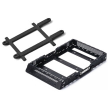 Portaequipajes de Metal Portaequipajes con Riel de FijacióN para  TRX4M 1/18 RC Crawler Car Mejora Piezas Accesorios
