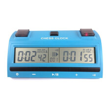 Professional Chess Digital Timer Horloge D'éChecs Compte à Rebours Jeu de SociéTé ChronomèTre Bonus CompéTition Compteur Horaire