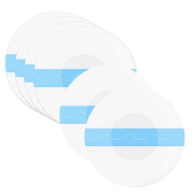 60 Packs Shower Waterproof Patch Transparent Adhesive Patches Waterproof Sensor Covers Precut Clear Protection Stickers