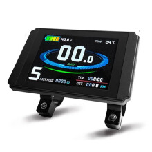 KT VéLo ÉLectrique LCD Affichage 72V LCD8H Affichage SM Connecteur VéLo ÉLectrique VéLo Affichage pour VéLo ÉLectrique Kit