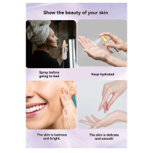 20ml Hydrogen-Rich Spray Portable Rechargeable Hydrogen-Rich Spray Two Adjustable Levels with Anti-Aging Beauty Effect